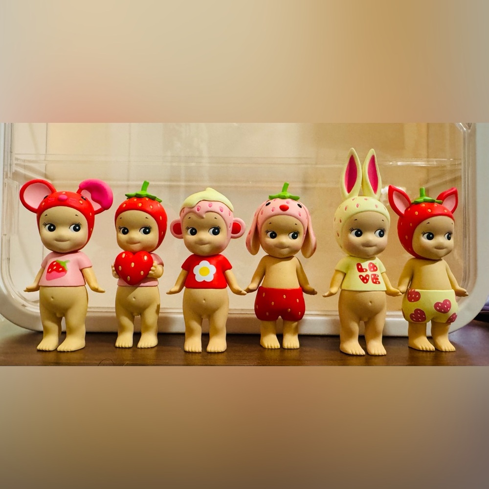 Sonny Angel Strawberry Love Series Set
